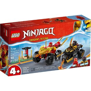 Lego Ninjago Μάχη Του Κάι Και Ρας Με Αυτοκίνητο Μηχανή - 71789