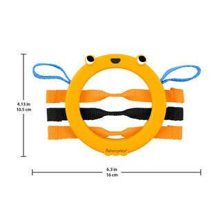 Fisher-Price Κουδουνίστρες Ζωάκια - Κίτρινη Μελισσούλα - JKW54