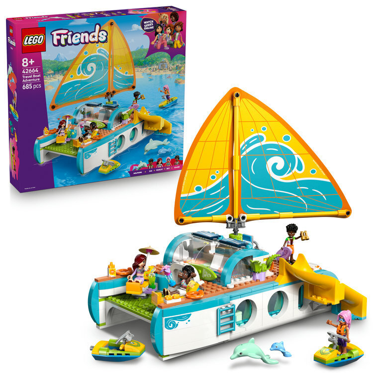 LEGO Friends Travel Boat Adventure - 42664 