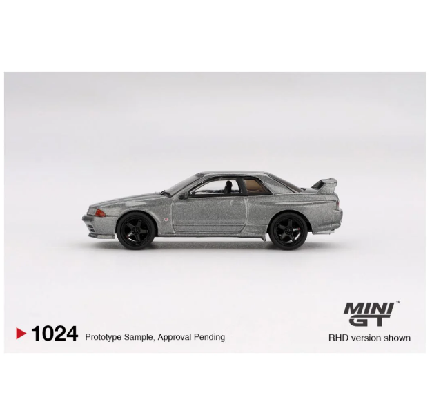 Mini GT Nissan Skyline Nismo BNR32 CRS Version - Dark Metal Grey - MGT01024BL