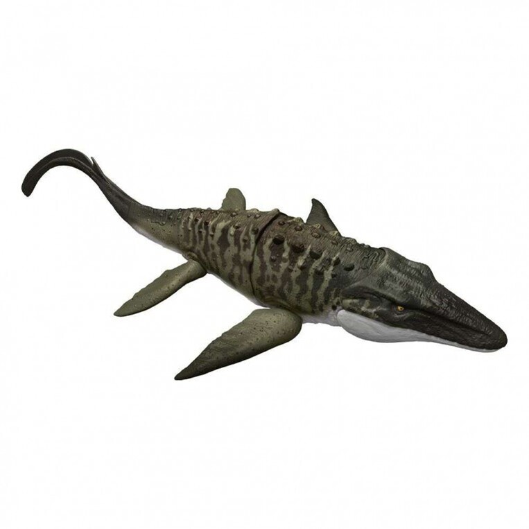 Jurassic World Rebirth Bite N Blast Mosasaurus And Mini Dilophosaurus - JCH00
