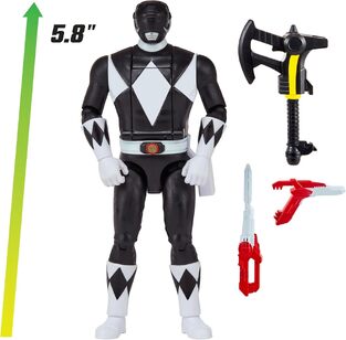 Power Rangers Mighty Morphin Re-Ignition - Auto-Morphin Black Ranger - PLA68165