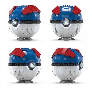 Mega Bloks Pokemon Jumbo Great Ball Με Φως - HMW04