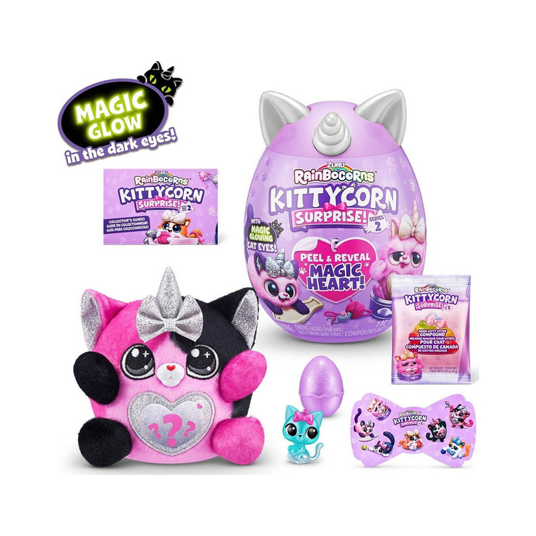 Rainbocorns Αυγό Kittycorn Series 2 - 1Τμχ Tυχαία Επιλογή - 11809279