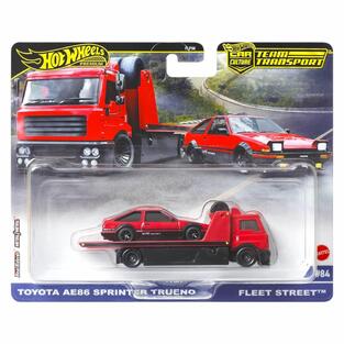 HW Premium Team Transport Toyota AE86 Sprinter Trueno Fleet Street - JBM40