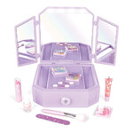 Make It Real Beauty Deluxe Light Up Mirrored Vanity And Cosmetic Set - FK2532