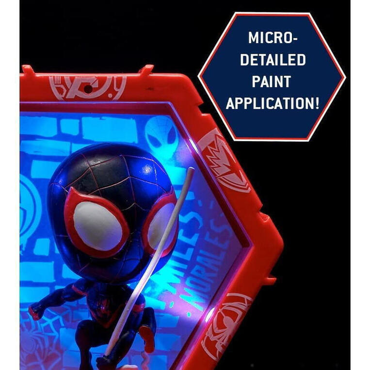 Wow! Pods Miles Morales Light-Up Bobble-Head Figure - MVL-1016-08