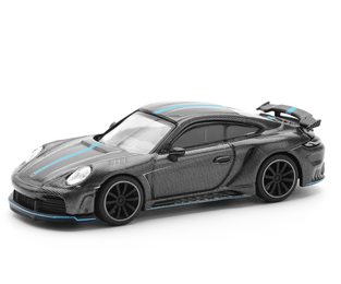 Pop Race 1:64 992 Stinger GTR Carbon Edition (Blue Line) - PR640254