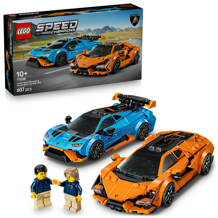 LEGO Speed Champions Lamborghini Revuelto & Huracán Sto - 77238 