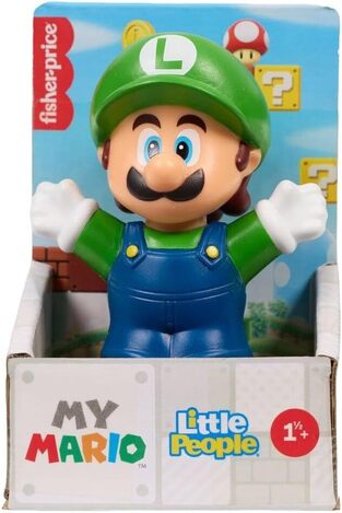 Little People Collector: Super Mario - My Mario: Luigi (7cm) - JHG66