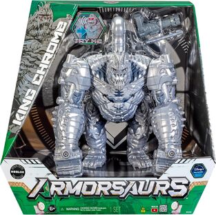 Armorsaurs Feature Villain Figure- King Chrome - 252566EUC