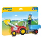 Playmobil Τρακτέρ Με Καρότσα - 6964