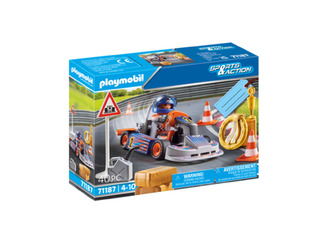 Playmobil Gift Set "Αγώνας Go-Kart" - 71187