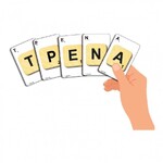 Επιτραπέζιο Scrabble Κάρτες - 520194