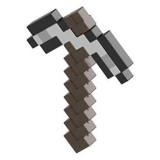 Minecraft Roleplay Replica Iron Pickaxe - HTL94