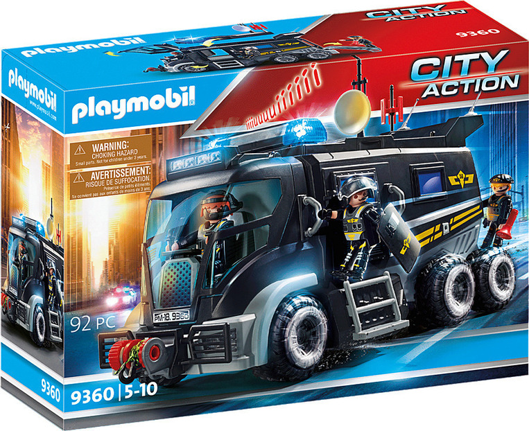 Playmobil City Action Θωρακισμένο Όχημα Ειδικών Αποστολών – 9360