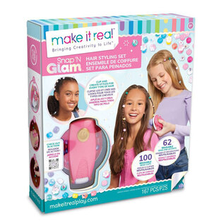 Make it Real Jewellery Snap 'N Glam Hair Styling Set - FK1760