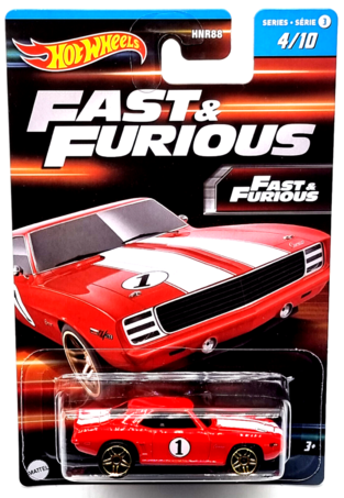 HW Αυτ/κια Fast and Furious - '69 Camaro - HNR88/HNT14