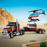 Lego Creator 3in1 Flatbed With Helicopter - 31146