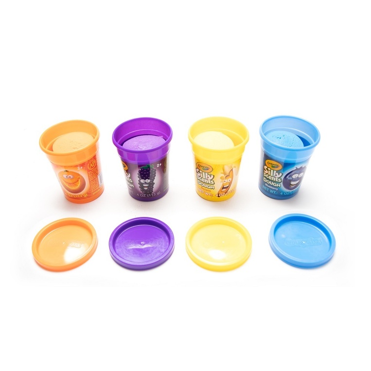 Crayola Silly Scents Dough Σετ 4 Τεμάχια - FK2150