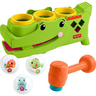 Fisher Price Κροκόδειλος Παιχνίδι Με Μπαλίτσες - JLB94