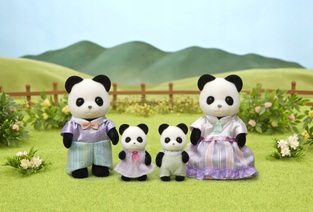 Sylvanian Families Pookie Panda Family - SF5529