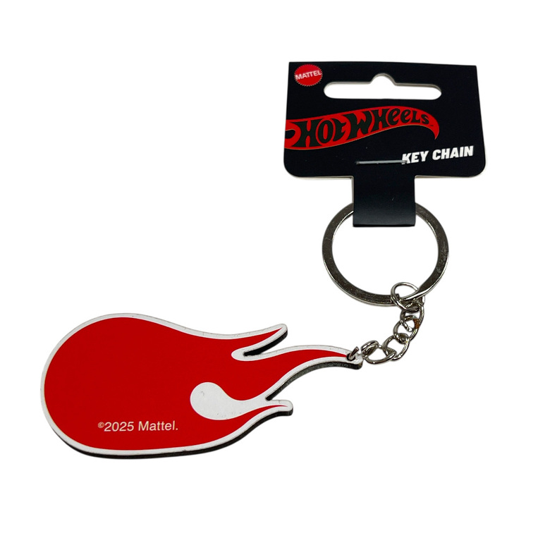 Hot Wheels Keychain Red Flame - 181351