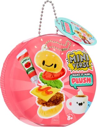 Miniverse Make It Mini Plush - DIY Food Surprise - 1Τμχ  - 598039EUC