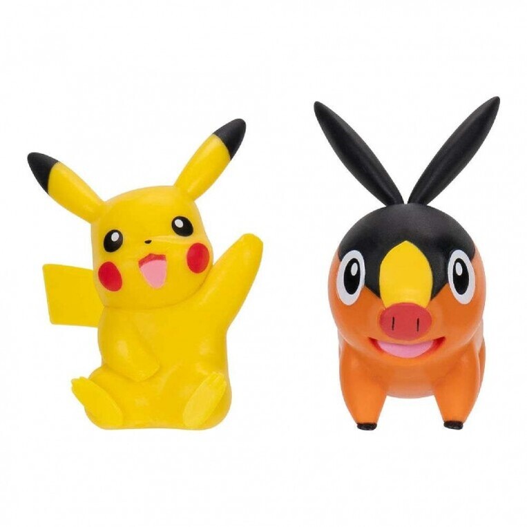 Pokemon 2 Figure Battle Pack First Partner Tepig & Pikachu - PKW4067