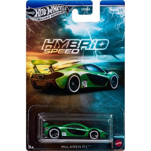 Hot Wheels Silver Series Hybrid Speed Mc Laren P1 - JCB78