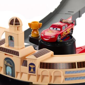 Cars Nascar Lane Change Race Playset - HXJ33