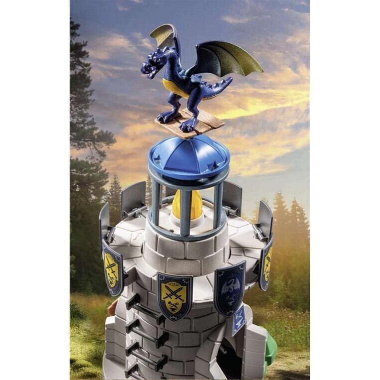 Playmobil Novelmore Πύργος Ιπποτών Με Δράκο Και Σιδηρουργό - 71483