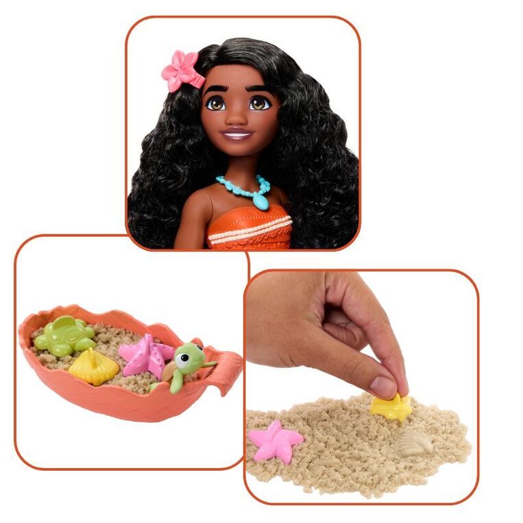 Disney Princess Κούκλα - Βαιάνα Και Ζωάκι - JFT12