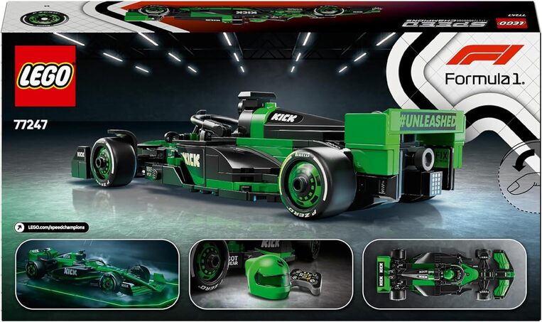 Lego Speed Champions Kick Sauber F1® Team C44 Race Car 