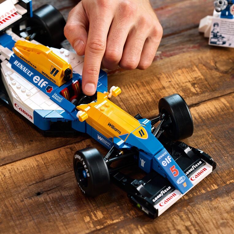 Lego Icons Williams Racing Fw14b & Nigel Mansell 