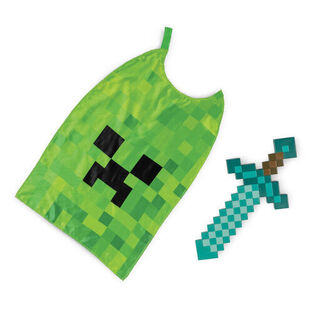 Minecraft Sword & Cape Set Creeper - DSG156239