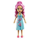 Polly Pocket - Νεα Κουκλα Με Μοδες Μεγαλο Pack Fruity Pool Fun - HKV95