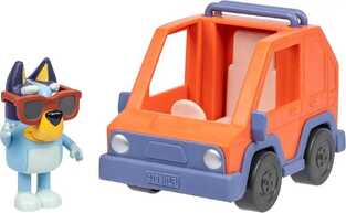 Bluey Mini Figure Playset Bluey & 4WD Car - BLYA7000