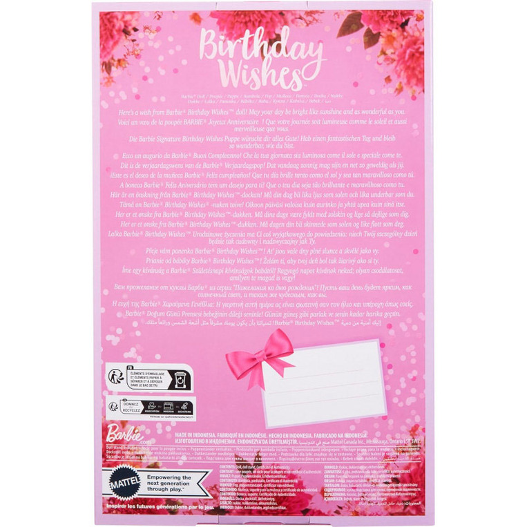 Barbie Signature Birthday Wishes 2024 - HRM54