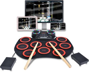 Bontempi Flexible Electronic Drum Set - 182000
