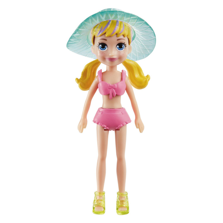 Polly Pocket - Νεα Κουκλα Με Μοδες Μεγαλο Pack Fruity Pool Fun - HKV95