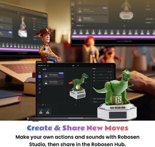 Robosen – Wall-E Mini Robot Collectors Set – Wall-E & Eve - MINI-WAE