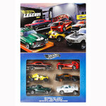 Hot Wheels Silver Series 6-Pack Die-Cast Vehicles Hot Wheels Legends - JBY78