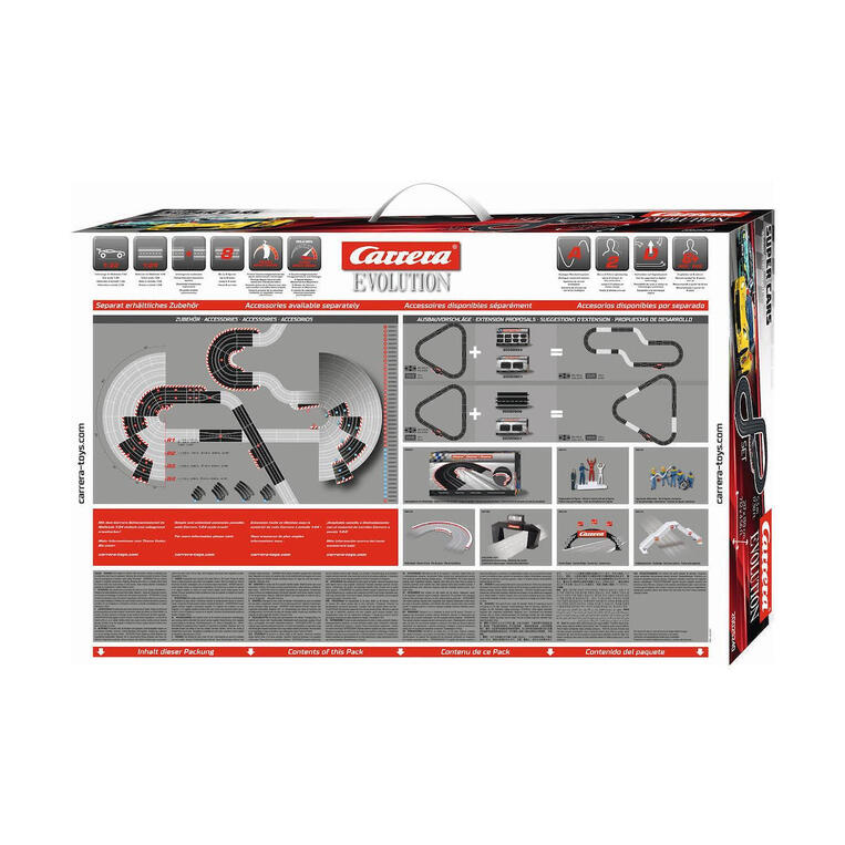 Carrera Slot Evolution Set - Super Cars - 1:32 - 20025240