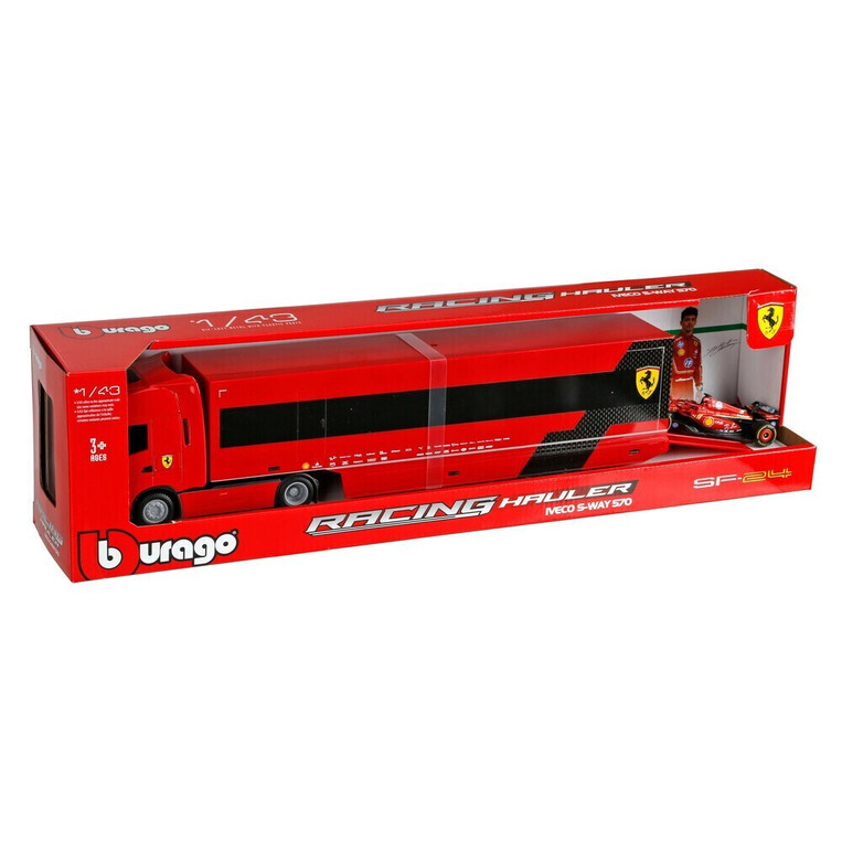 Bburago Racing Hauler Ferrari Iveco S-WAY 570 1/43 - 18/36867
