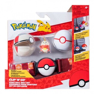 Pokemon Clip 'N' Go Ζώνη, Poke Balls και Φιγούρα Fuecoco - PKW4169