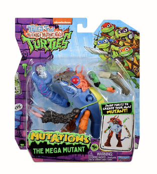 TMNT Mutations Βασική Φιγούρα Mix & Match- Διάφορα Σχέδια - T0201900