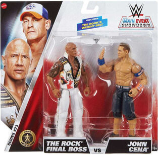 WWE Main Event Series σετ των 2  - The Rock & John Cena - JGD6262