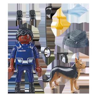 Playmobil Special Plus Αστυνομικός Με Σκύλο-Ανιχνευτή - 71162