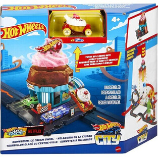 Hot Wheels Πίστα City Ice Cream Shop - HTN77